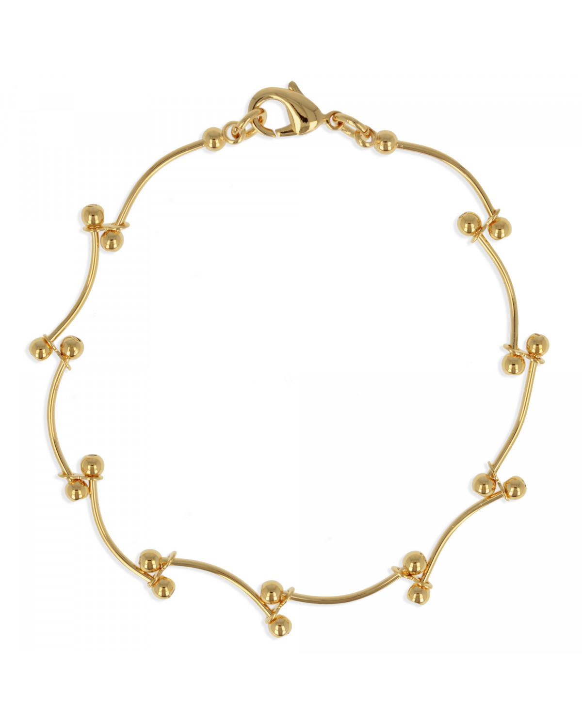 Gold Plated  Bracelet 19cm