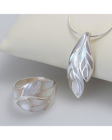 Schmuck-Geschenk-Symbol Baum des Lebens-Anhänger-Rote Koralle-Silber-Oval-Unisex