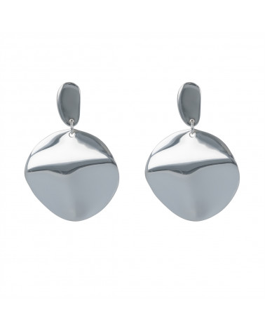 925 Sterling Silver White Mother-of-pearl Earrings