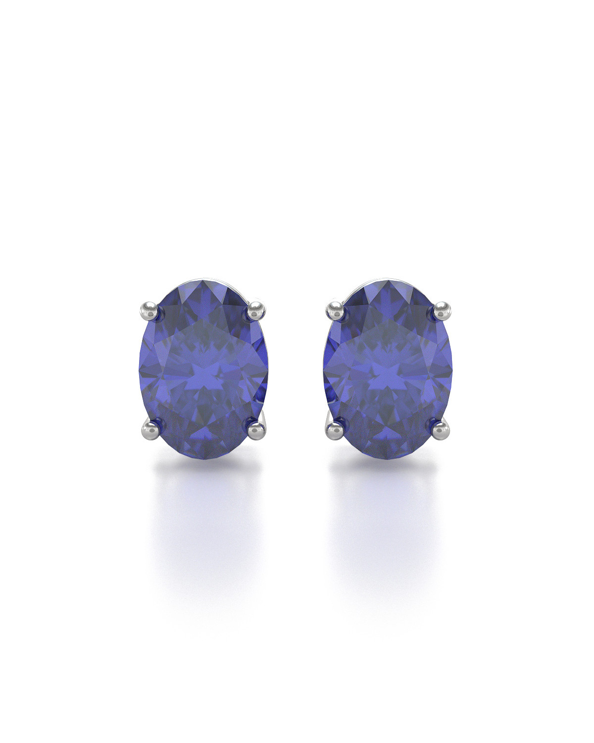 QTESNT-QE392TAN-SS Details about   925 Sterling Silver Genuine Tanzanite Earrings 0.94 Carat 