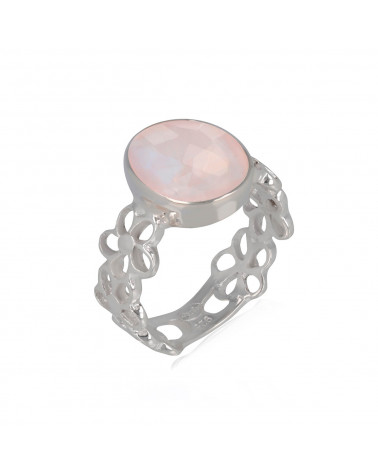 925 Sterling Silver Pink...