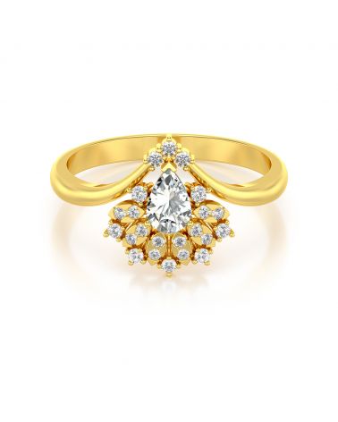Gold Diamonds Ring