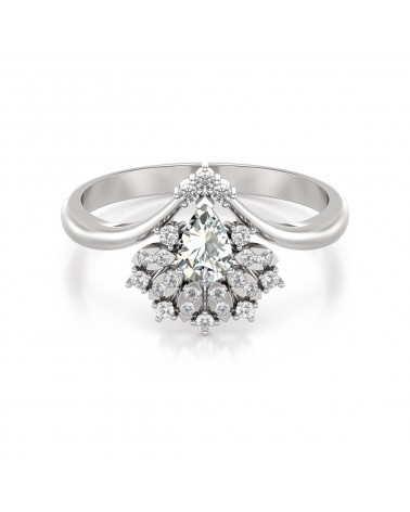 925 Silber Diamanten Ringe