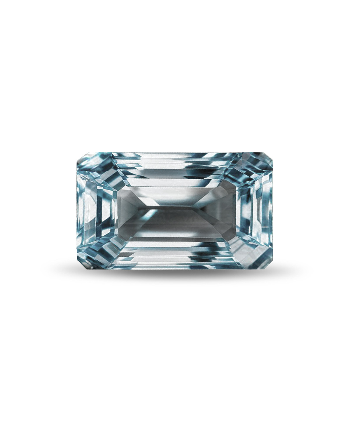 Aguamarina Ovalada Fasetada celeste claro - Peso de 0.720 quilates - Claridad VVS-VS - Origen India