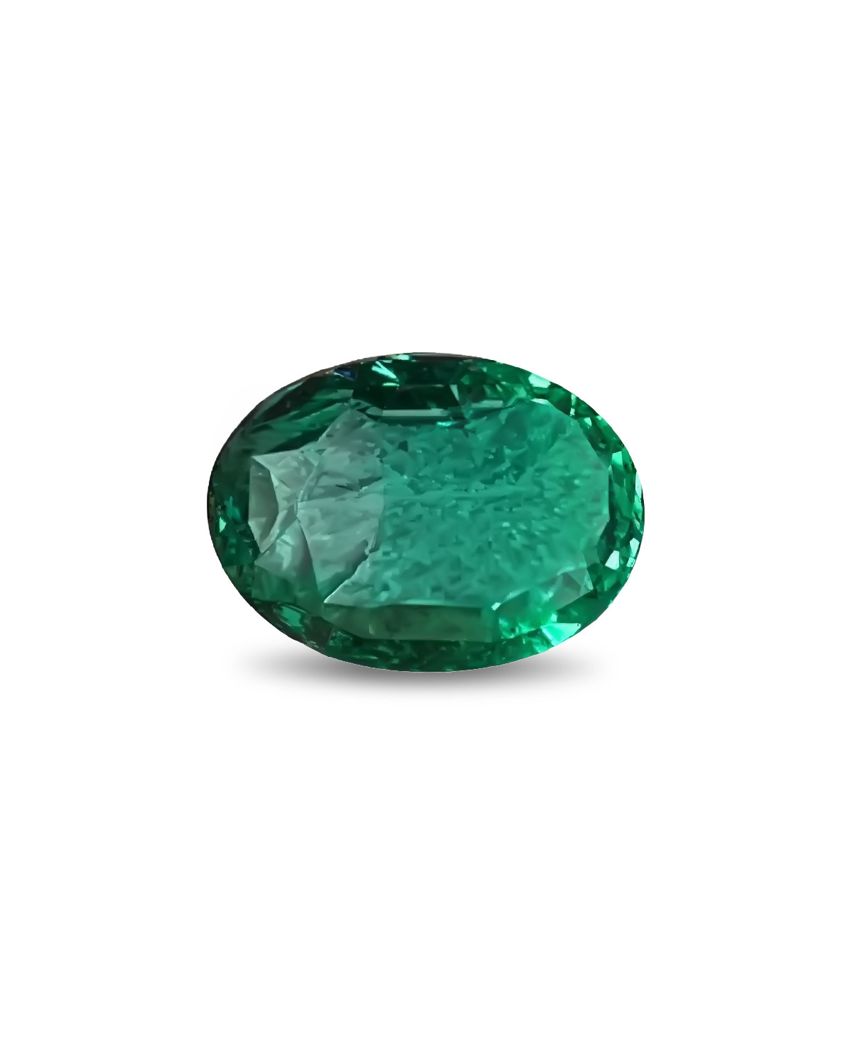 Émeraude Ovale 3.44 Carats 8.90x12.20