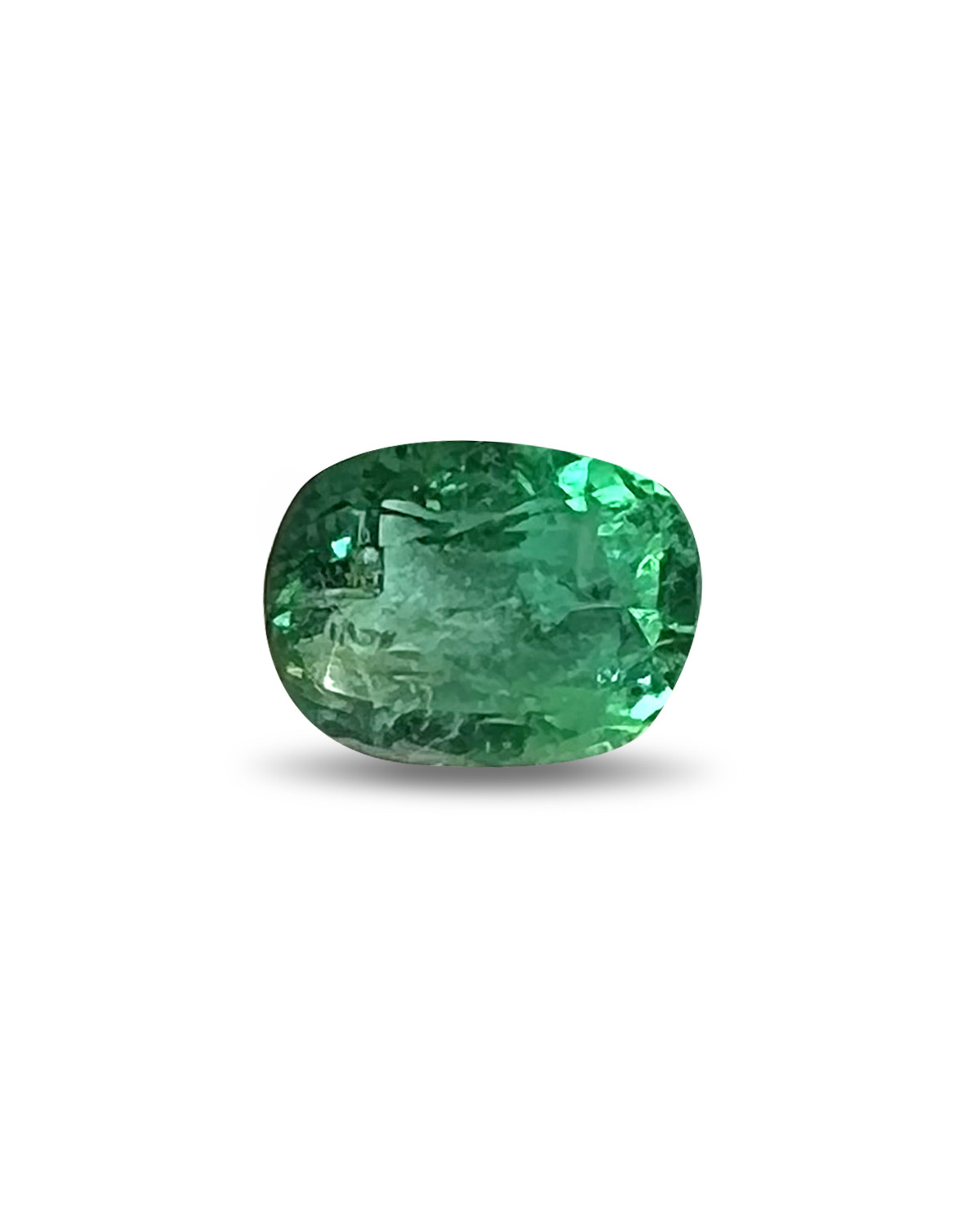 Esmeralda Cojín 3.84 Quilates 8.90x10.80 AAA VVVS Zambia